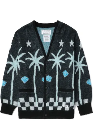 Wacko Maria Vest met jacquard