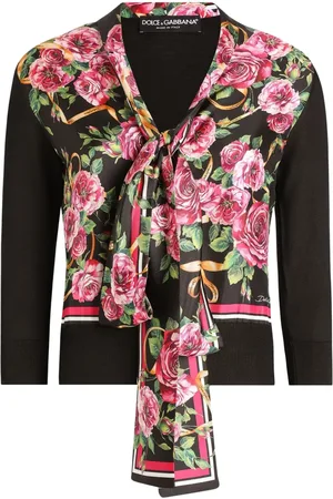 Dolce & Gabbana Trui met roosprint