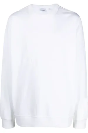 Burberry Sweater van biologisch katoen met logo