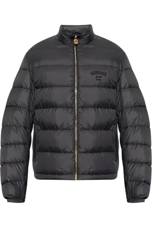 VERSACE Donsjack met geborduurd logo