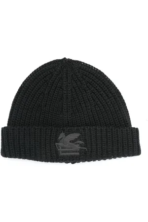 Etro Wollen muts met geborduurd logo