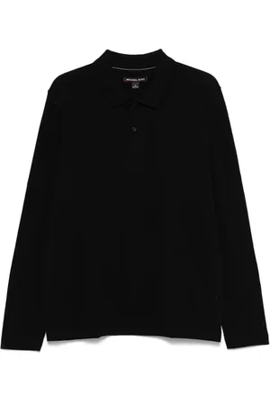 Michael Kors Poloshirt met wafelpatroon