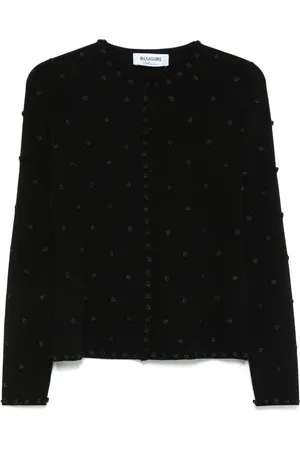 Blugirl Vest en top met bloemapplicatie