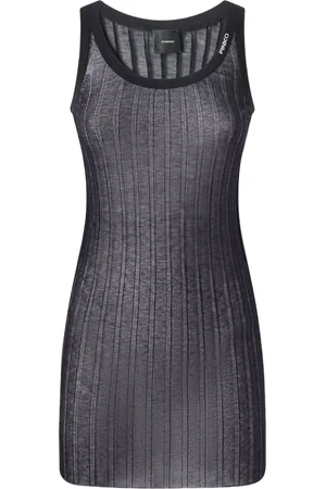 Pinko Geribbelde tanktop