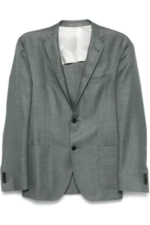 corneliani Blazer met enkele rij knopen