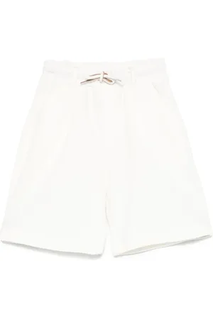Paolo Pecora Shorts met textuur