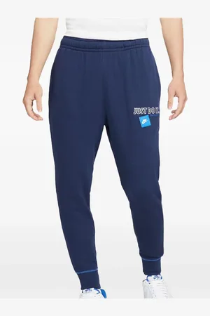 Nike JDI French "Blue" badstof fleece trainingsbroek