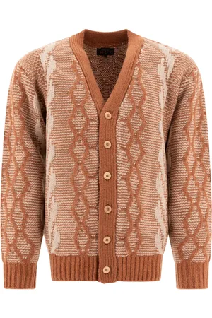 Beams Vest met jacquard