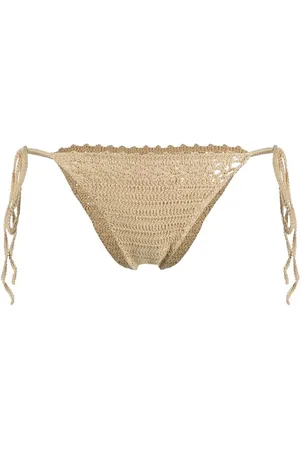 Cult Gaia Bikinislip met gestrikte zijkant