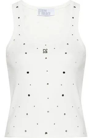 GIUSEPPE DI MORABITO Tanktop verfraaid met kristallen