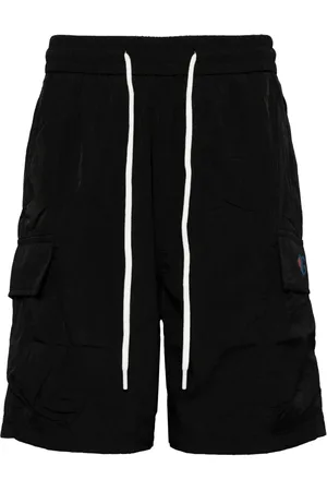 Ground Zero Shorts met trekkoordtaille en logoprint