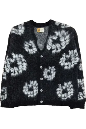 SAINT MXXXXXX X Denim Tears floral cardigan