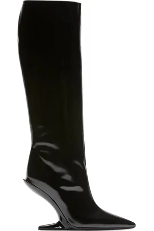 Nº21 Schuhe leren laarzen