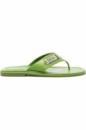 By Far Piel teenslippers