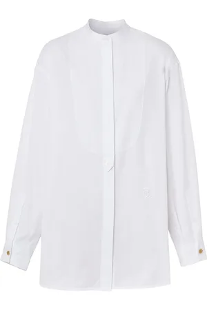 Burberry Blouse met monogramprint