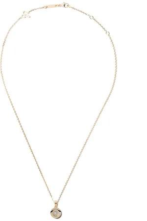Chopard 18 kt geel Happy Diamonds Icons hanger