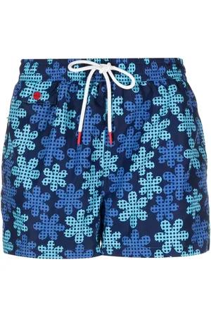 Kiton Zwembroek met logoprint