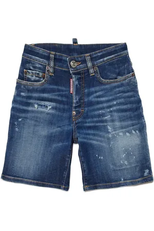 Dsquared2 Gerafelde spijkershorts