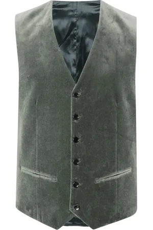 Fursac Fluwelen gilet