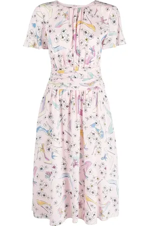 Moschino Jurk met grafische print