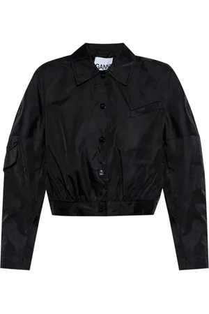 Ganni Bomberjack met logo
