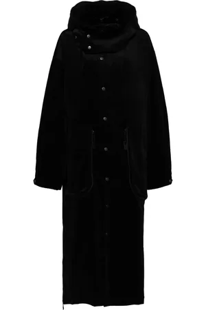 YOHJI YAMAMOTO Trenchcoat met capuchon