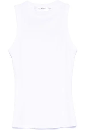 AYA MUSE Geribbelde tanktop