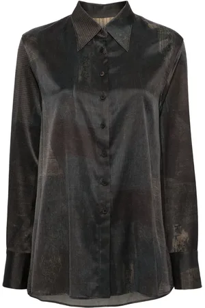 ZIGGY CHEN Overhemd met abstracte print