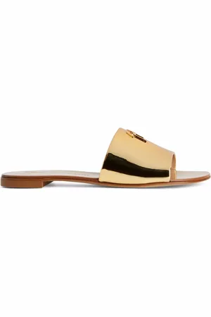 Giuseppe Zanotti Shirley metallic slippers