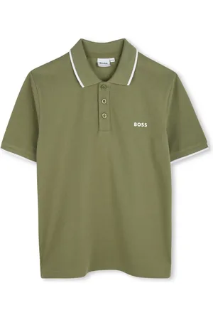 HUGO BOSS Katoenen poloshirt met logoprint