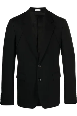 Alexander McQueen Twill blazer met enkele rij knopen