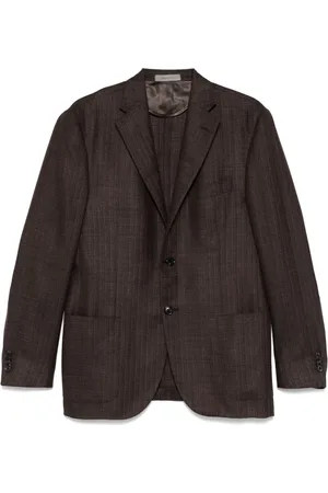 corneliani Blazer met enkele rij knopen