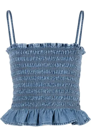 Marant Etoile Daline denim top