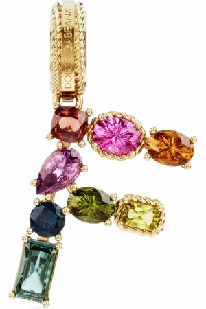 Dolce & Gabbana 18kt geelgouden Rainbow Alphabet hanger
