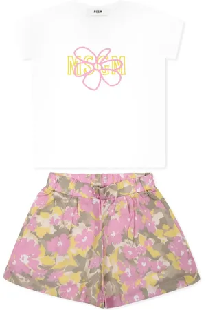 Msgm Shorts met bloemenprint