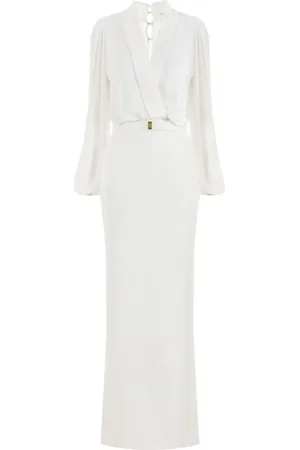 Elisabetta Franchi Crêpe maxi