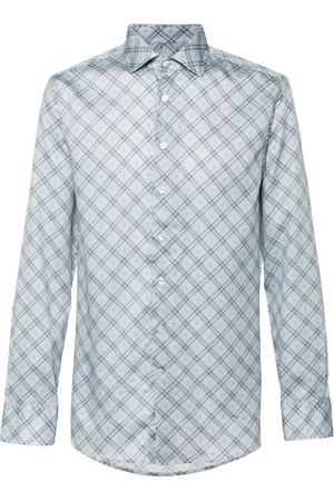 Etro Geruit overhemd met paisley