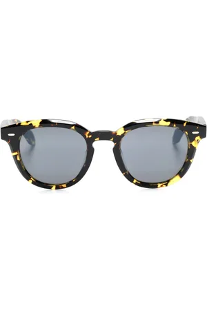 Oliver Peoples N.05 zonnebril met rond montuur