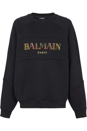 Balmain Oversized sweater met borduurwerk
