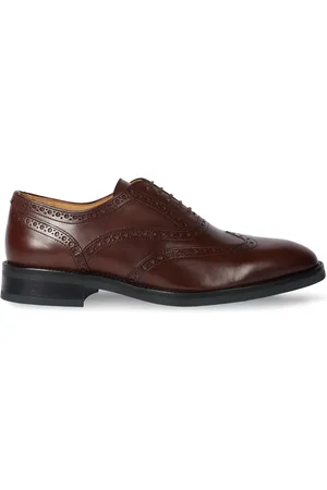 Paul Smith Leren brogues met uitgesneden detail