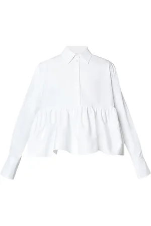 Erdem Katoenen popeline blouse met ruchebies