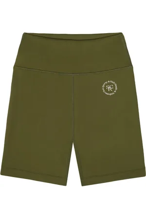 Sporty & Rich Bikershorts met logoprint