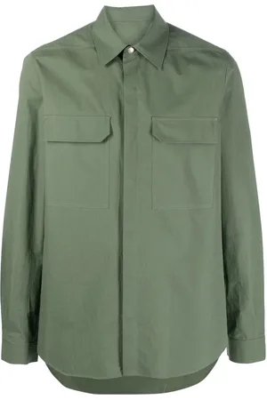 Rick Owens Shirtjack met lange mouwen