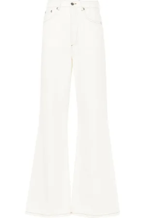 A.P.C. Clinteau high waist jeans met wijde pijpen