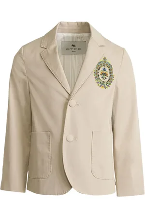 Etro Blazer met geborduurd logo
