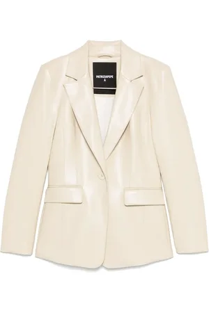 Patrizia Pepe Blazer van imitatieleer