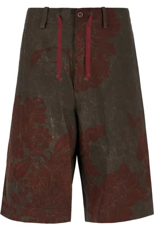 UMA WANG Bermuda met bloemenprint