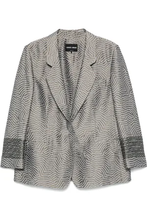 Giorgio Armani Gestreepte blazer