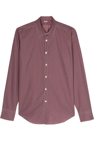 CANALI Overhemd met geometrisch patroon
