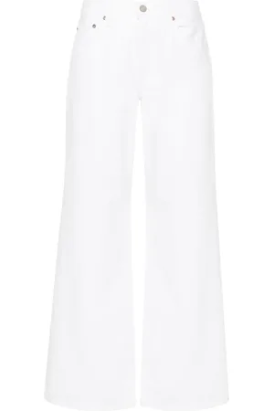 AGOLDE Buckle low waist flared jeans